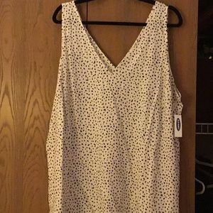 Animal print tank